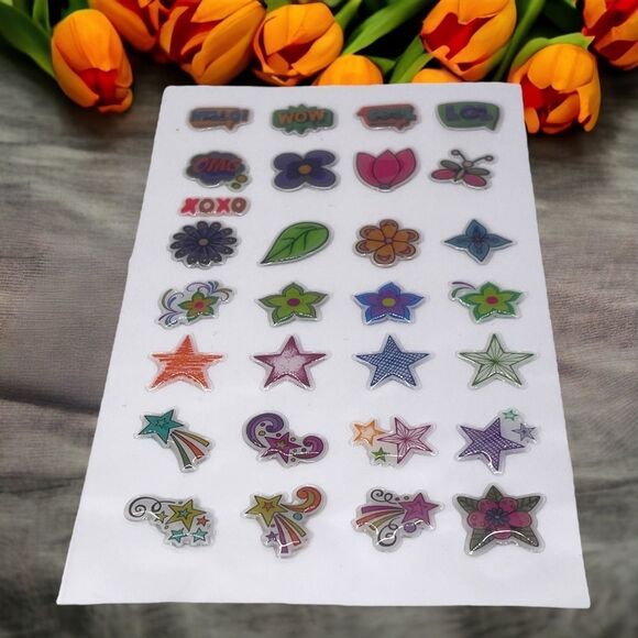 NWT Wool + Pepper Co. FUN Puffy Stickers (56 stickers) - Picture 3 of 3